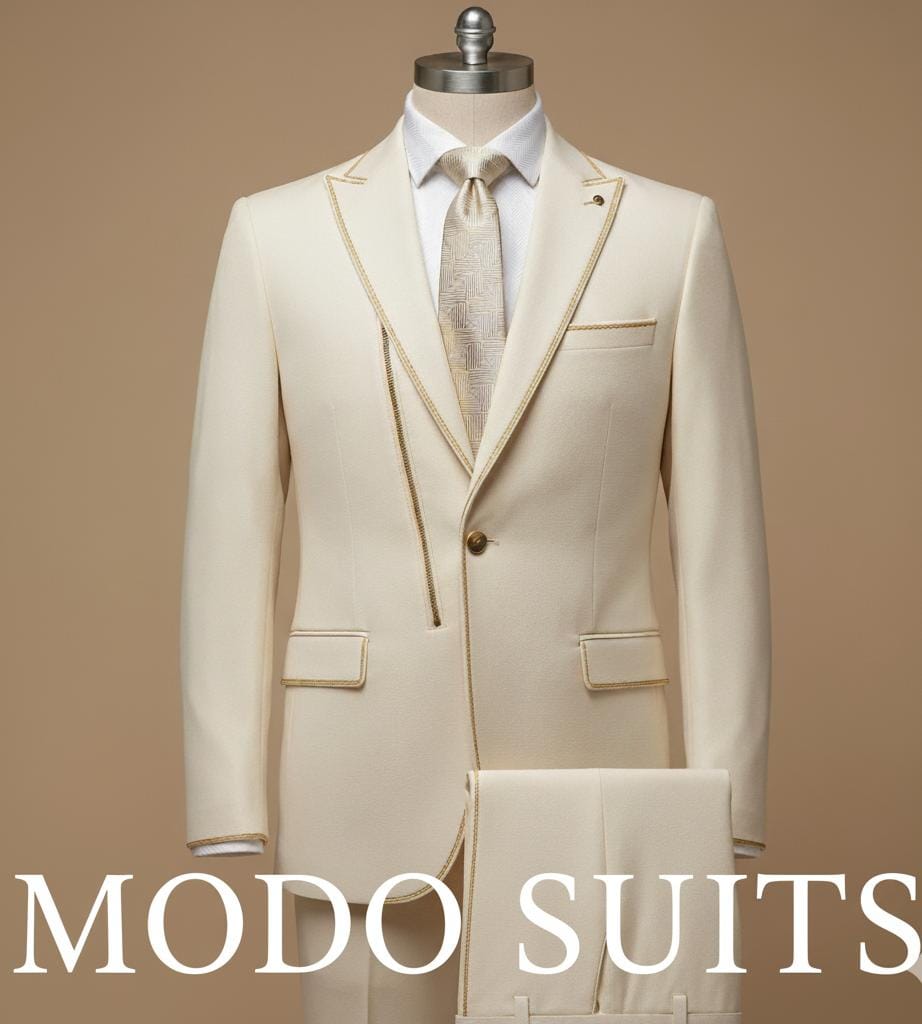 Single-Breasted Slim-Fit Two-Piece Suit