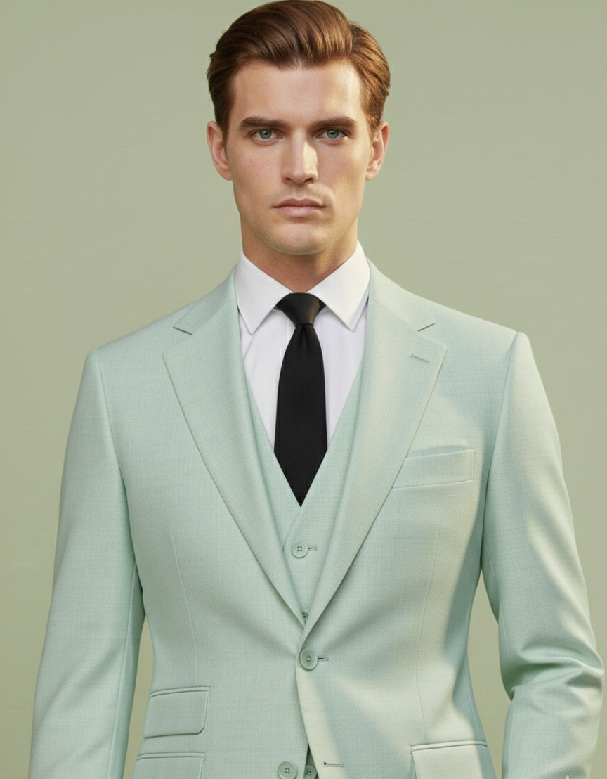 Classic Notch Terracotta Suit